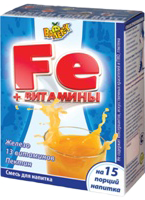 Напиток Золотой шар ВАЛЕТЕК с витаминами и железом для детей и взрослых (на сахаре)