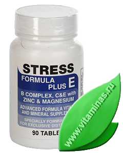 Стресс формула плюс Е. Ударные дозы витаминов